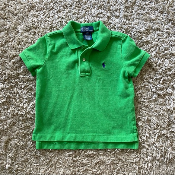 Ralph Lauren Other - Ralph Lauren Kids Bright Green Polo Shirt